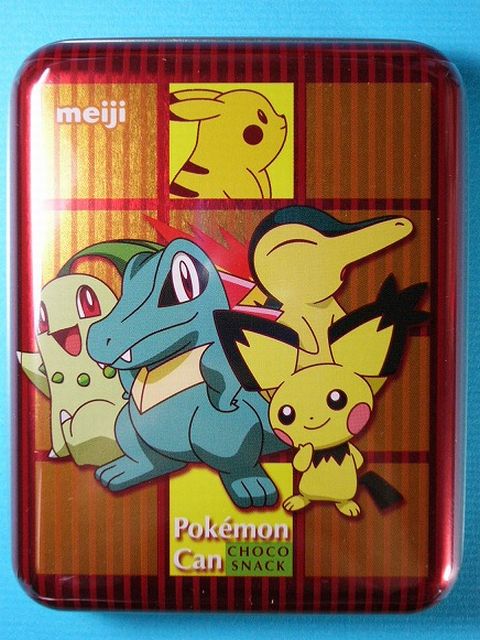 明治 ポケモン缶チョコスナック 20g 明治 格安: グリーンランド
