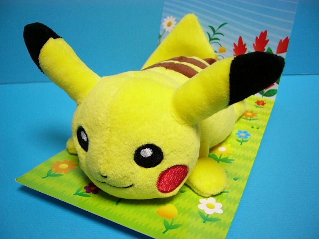 ポケモンセンターピカチュウワールド ぬいぐるみ その３: いそがないで