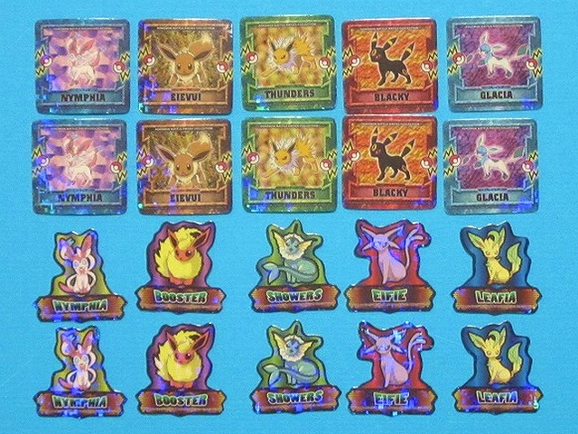 ポケモンステッカー バトルピースコレクションBW MOVIE 16th ver