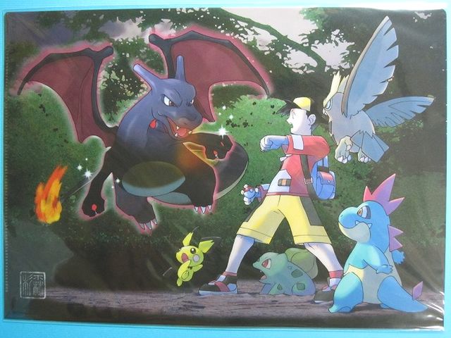 光るポケモンとの遭遇 クリアファイル-