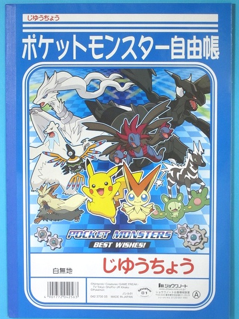 ポケモンbw B5じゆうちょう いそがないで歩こう